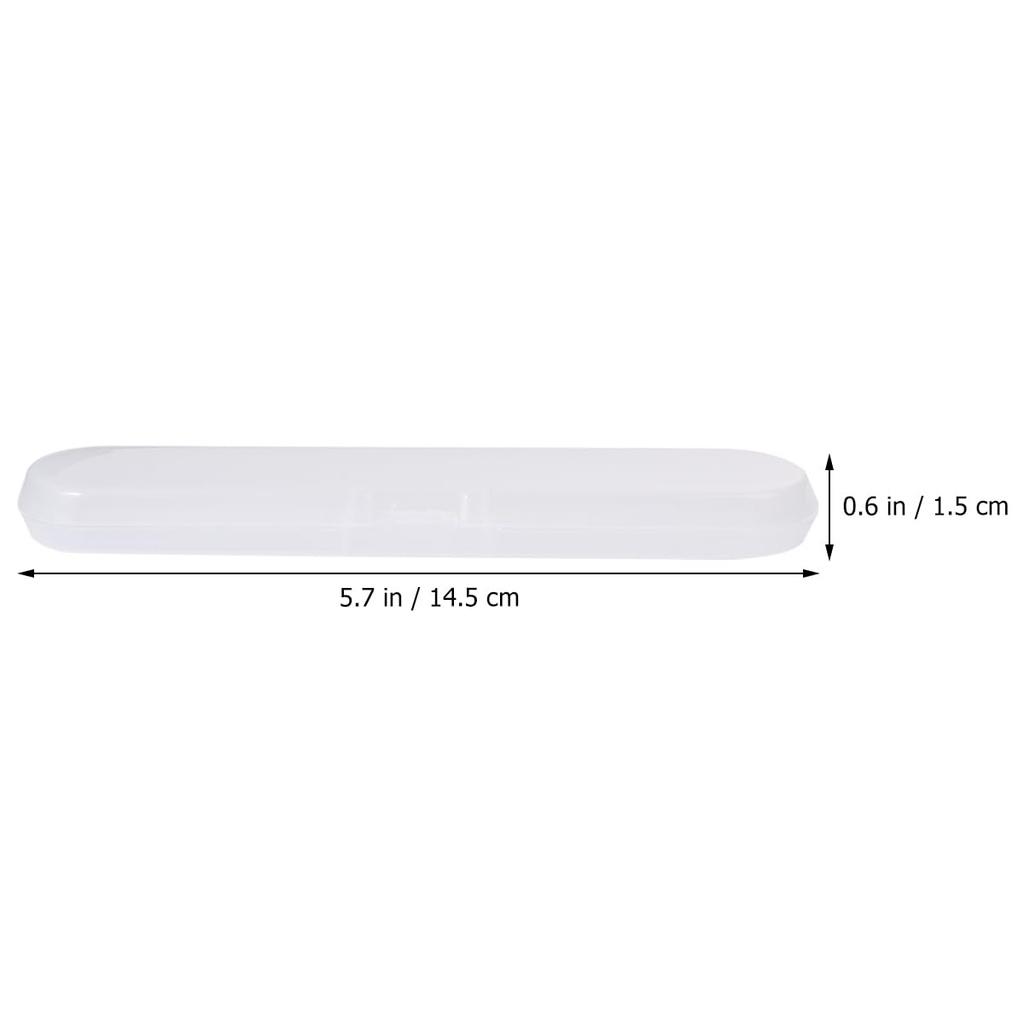 2pcs Thermometer Case Red Thermometer Storage Box Containers Needle Storage Box Pencil Case for Home Office Travel