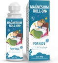 Magnesium Lotion for Kids, Magnesium Roll on for Sleep & Calm - Help Children Calm and Sleep, Topical Magnesium Cream - Support a Balanced Mood, Bedtime & Nightm