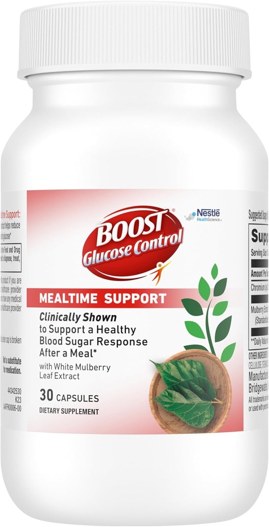 BOOST Glucose Control Mealtime Support Dietary, 30 ct