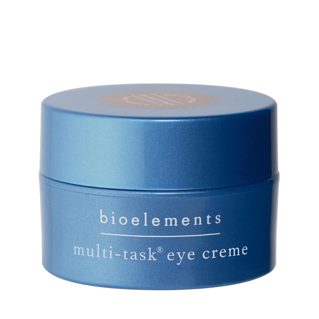 Bioelements Multi-Task Eye Creme - 0.5 fl oz - Target Puffiness, Dark Circles & Fine Lines - Light & Non Grנינו - טבעוני, Gluten Free - Never Tested on Animals