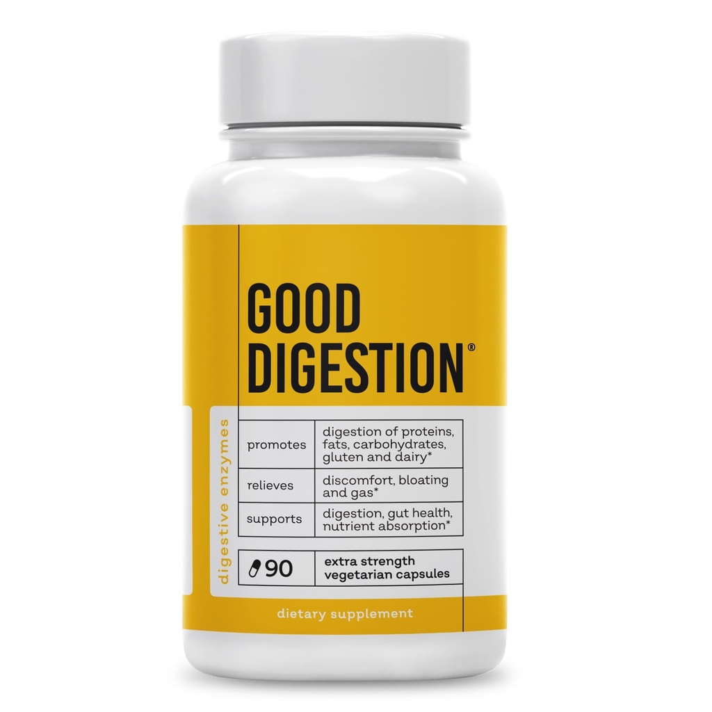 תוספת חיזוק Enzymes | All-in-One Formula | Fast Bloating & Gas Relief
