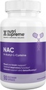 מזונות-Supreme NAC (N-Acetyl-L-Cysteine) 600 מ"ג תוספי תזונה צמחוניים קפסולות, תמיכה Liver, תמיכה ב- Immune Support