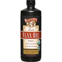 נוזל הנפט האורגני של Barleanel, Cold Press Flax Seeds, 7,640 מ"ג ALA אומגה 3 Fatty Acid תוספת עבור Joint and Heart Health & Healthy Digestion, 32 oz