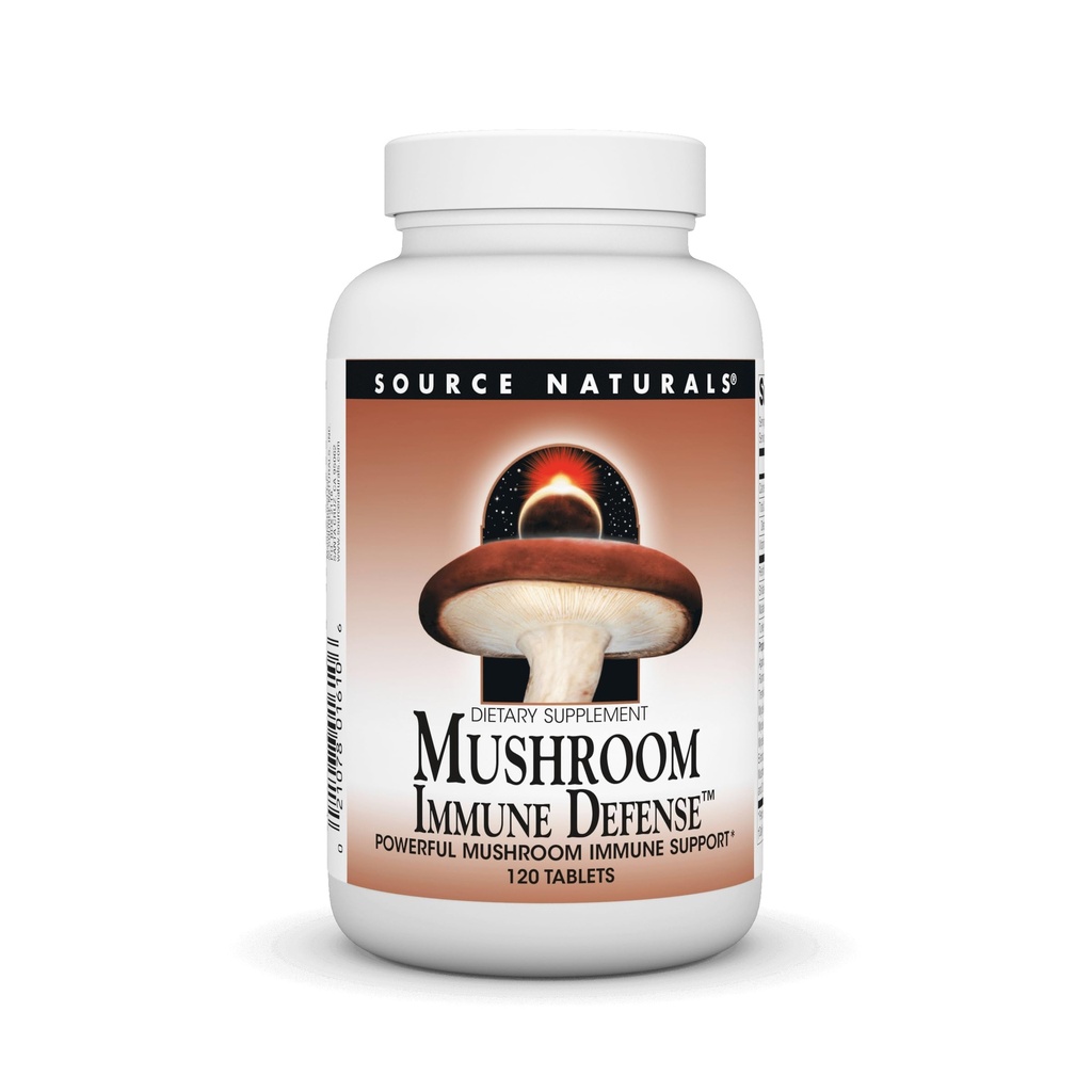 מקור: Naturals Mushroom Immune Defense, 120 טבליות