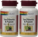 Saw Palmetto ו- Pygeum One Daily 30 Softgel (Pack of 2) Solaray