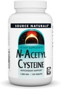 מקורות טבעיים N-Acetyl Cysteine Antioxidant תמיכה, תוספי תזונה התומכים בריאות הנשימה* - 1000 מ"ג -120 טבליות