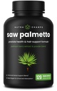 NutraChamps Saw Palmetto תוסף עבור Prostate Health (Extraחוזק) 600 מ"ג מורכב עם פלט, ברי אבקת ו Herbs - תמיכה בריאות אורונציה תדירות, 120 קפסולות