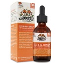 6-in-1 Kidney Support for Dogs & Cats - מקדם תפקוד קידני בריא, רמות אנרגיה ופלוד איזון - Veterinarian Formulated Herbal תוסף עם ויטמין B2 & B6 - 2 oz (59 מ"ל)