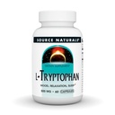 מקור טבעי L-Tryptophan, עבור Mood, הירגעות, ושינה *, 500 מ"ג - 60 קפסולות