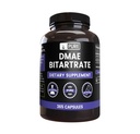 מרכיבים מקוריים טהורים DMAE Bitartrate (365 קפסולות) No Magnesium Or Rice Fillers, Always Pure, Lab מאומת