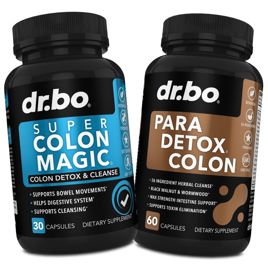 Detox & Body ניקויse - 15 יום של גלולות עם Probiotic & Intestinal Guard ניקויser - Poop Bowel התנועה תוספי עבור Intestinal Stomach Bloating אובדן תמיכה