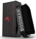 בוסמן דובד Brush for Men - Hand Held Boar & ניילון Bristle Brush - Detangling Brush for Beard and Hair Care