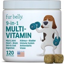 כלבים Multivitamin - ויטמינים לכלבים ותוספים - Enzymes & Probiotics - Probiotics for Dogs - for Skin and Coat Allergies - Immune System & Total Health - 120 Soft Chew Dog Treats