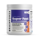 Brain Forza Super Fast Keto Electrolytes for Fasting - Premium Electrolytes, No Sugar or Flavoring w/Potassium, Sodium, Magnesium, Calcium, Zinc, פינקה מלח, (30srv, Unflavored)