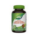 דרכו של Nature's Way Organic Apple Cider Vinegarmies, 500 מ"ג אורגני Apple Cider Vinegar לשרת 2-Gummy, Apple Flavored, 60 חניכיים (Packaging May Vary)