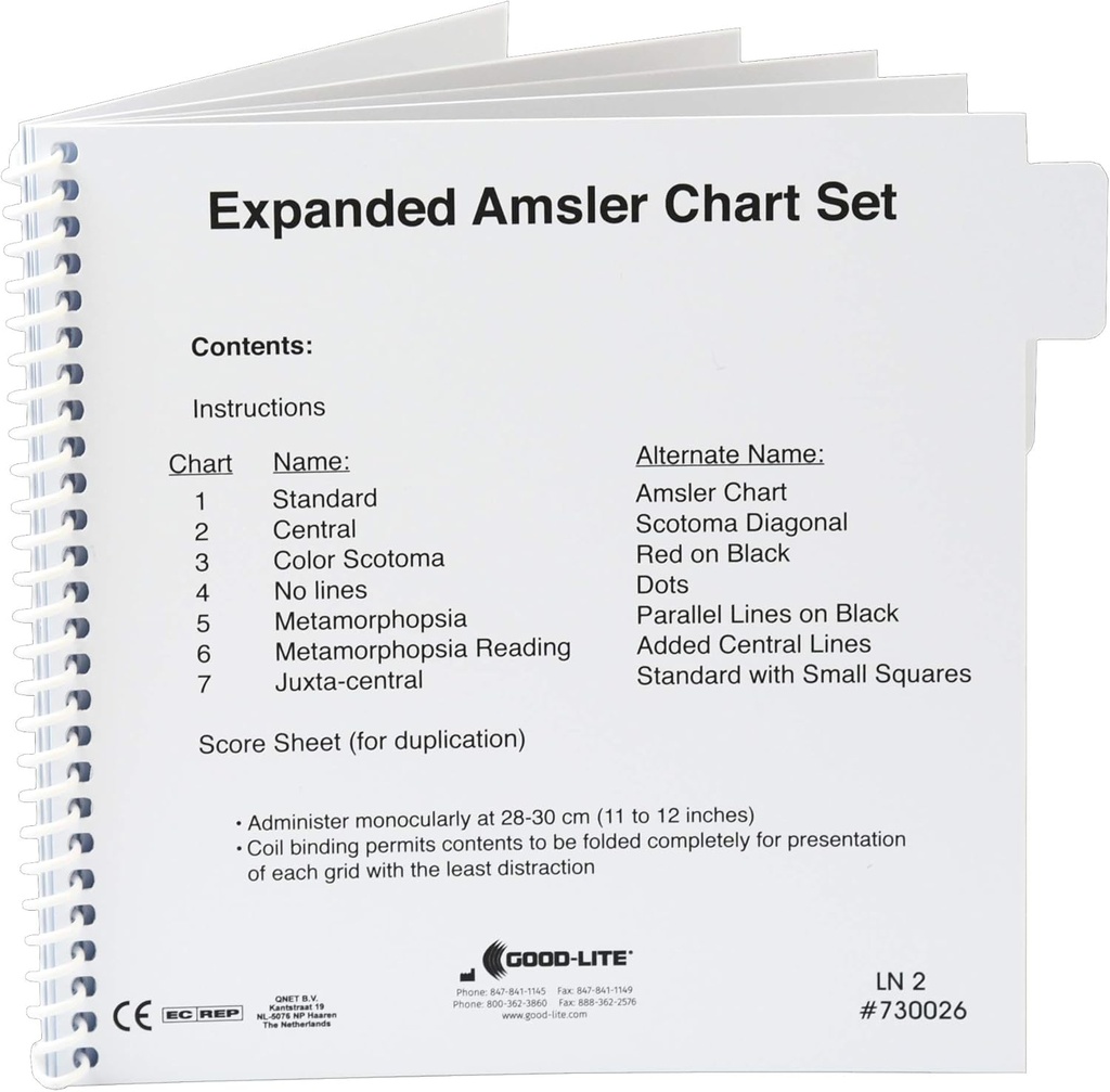 Amsler Grid Chart, מרחיב