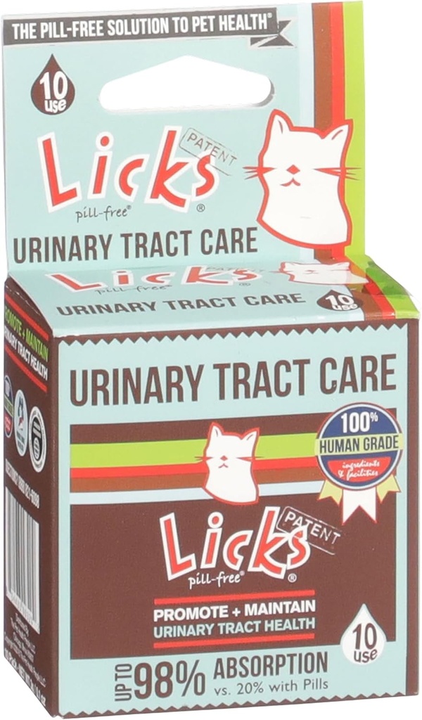 קטרקט ללא גלולות - אומגה 3 שמן דגים ו- L-Lysine - Cat UTI Care and Prevention Gel Packets - Urinary Tract זיהומים תוסף עבור חתולים - אומגה 3 שמן דגים ו- L-Lysine - Gel Packets - 10 השתמש