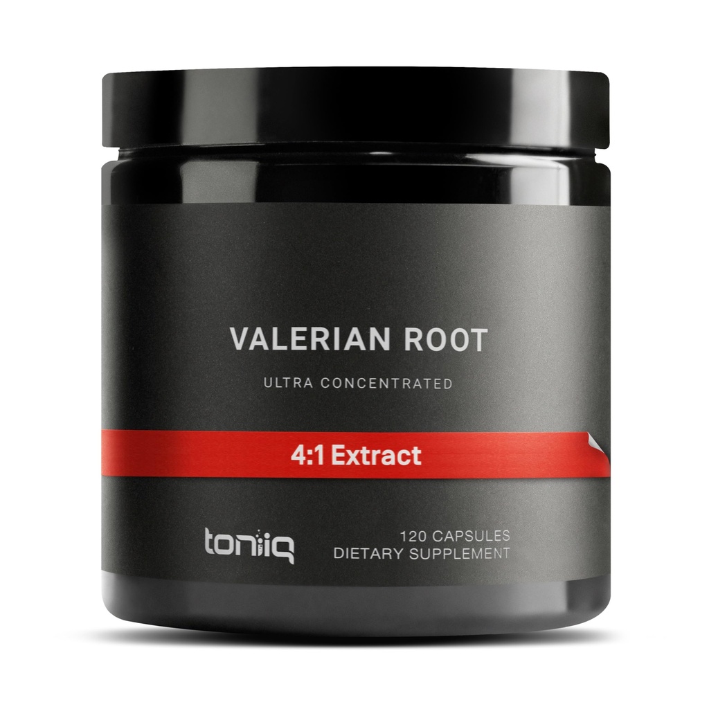 ליריאן שורש קפסולות - Ultra High Potency 4:1 Extracted - Highly Concentrated - Third-Party Lab Tested - 120 קפסולות