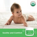 Hyland's Baby Organic Chest Rub, Soothe ונוחות, עם אורגני Lavender, Peppert, Chamomile פרח שמן, בטוח ו Gentle, Dermatologist נבדק, 1.76 Oz, תינוקות (Pack of 2)