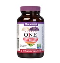 Bluebonnet Nutrition Ladies' One 40+ Whole Food-Bed Multiple, Women Multivitamin for Women 40+, Soy-Free, non-GMO, Gluten Free, 60 קפסולות ירקות, 60 משרתים