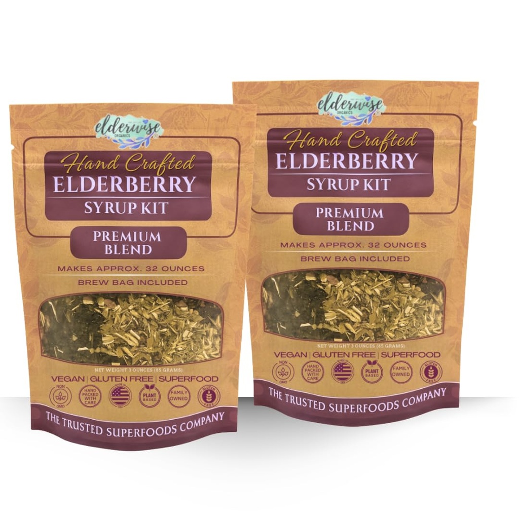 Elderberry Syrup Kits 2X - כל איפור Approx