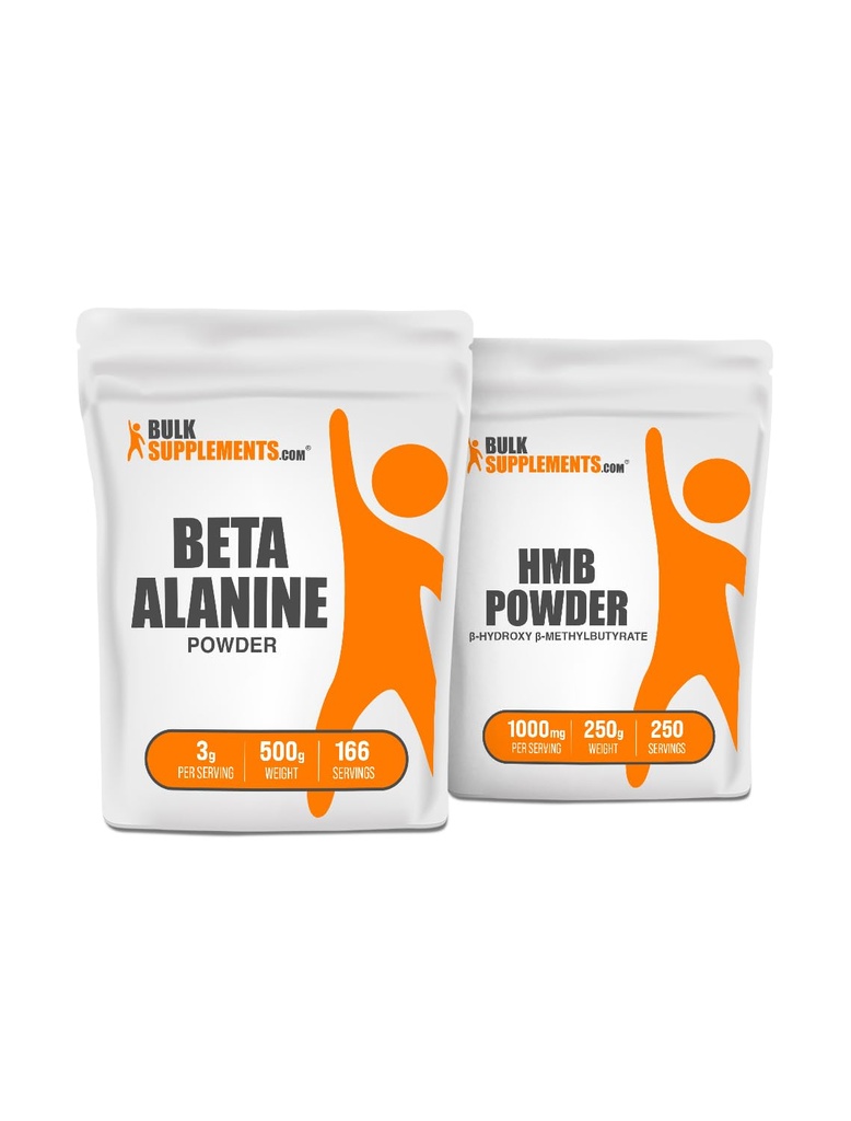 BulkSupplements Betaine 500g + HMB 250g Bundle