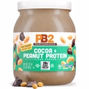 PB2 Performance Peanut Plant מבוסס חלבון אבקת חלבון טבעונית | 20 גרם חלבון מלא, לא הוסיף סוכר, Prebiotic סיבים | חלב חינם, מוסמך, טבעוני non-GMO, וגלוטן חינם [Peanut with Dutch Cocoa, 2lb]
