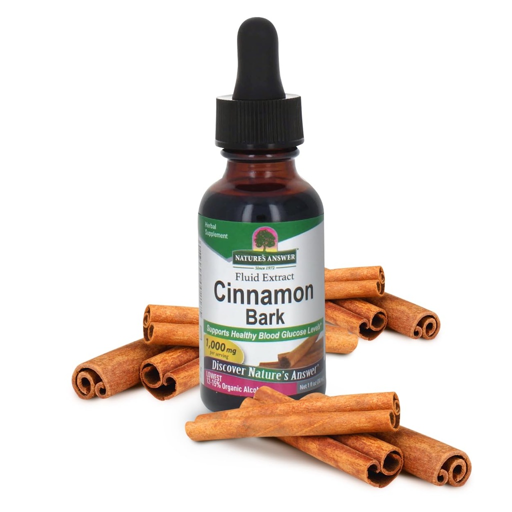 תשובתו של הטבע Cinnamon Bark, 1-Fluid Ounce
