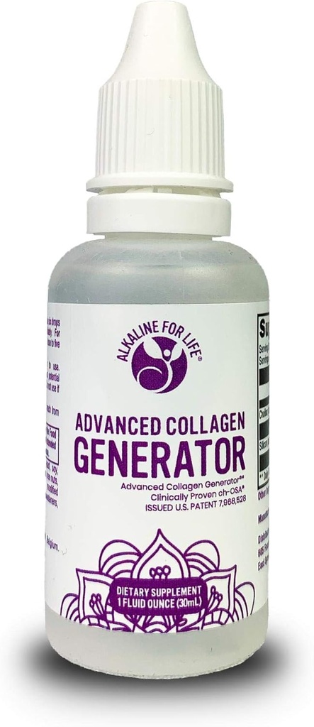 Advanced Collagen Generator - Hair, Skin & Nails תוסף 3Month אספקה - Silicon and Choline for Radiant Beauty from Within