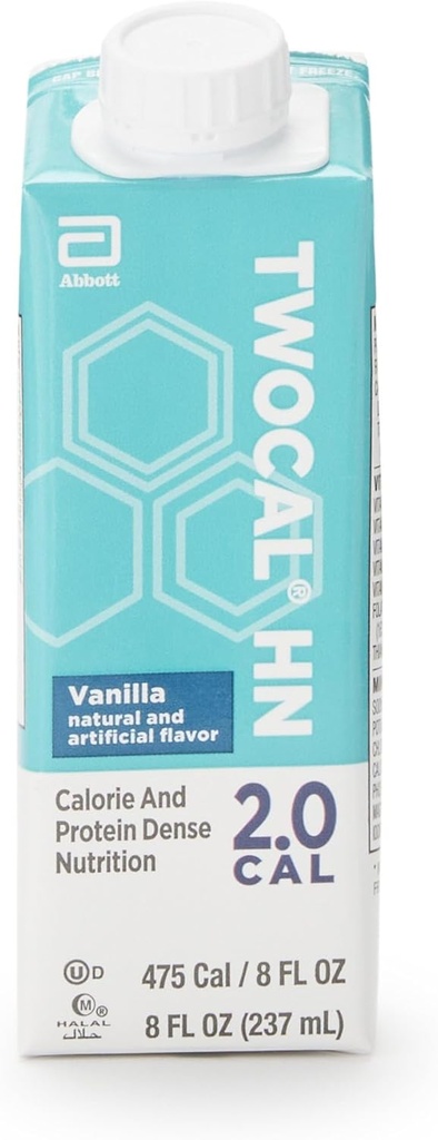 Generic TwoCal HN Vanilla Oral תוסף 8oz מוכן לשימוש (Case of 24)