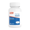 רוגבי Timed-Release Niacin 1000mg Dietary תוסף למבוגרים עבור אנרגיה, Circulation ו- Metabolism תמיכה, 100 Captabs (Pack of 1)