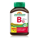 ג'יימיסון ויטמין B12 (Cobalamin) 1200mcg, Timed Release, 80 טבליות
