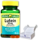 עמק האביב Lutein 20 מ"ג - עם Zeaxanthin 30 Softgels (Pack of 1), ארוז על ידי חנות Fusion Shop