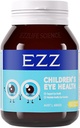 בריאות העיניים של Ezz Children, ויטמין עיניים חיוני Lutein ו Zeaxanthin, הקלה של Fatigue חזותי ולהגדיל את הראייה, טבעי וחופש של תוספות, 60 Easy-to-Chew.