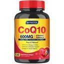 CoQ10 600 מ"ג Softgels CoQ10 תוסף - CQ10 Coenzyme-Q10 עם אומגה 3 & PQQ & ויטמין E, CoQ10 400 מ"ג Softgels, 60 משרתים