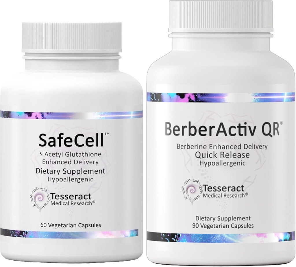 Master Antioxidant & Immune Support, S-Acetyl Glutathione תוסף תמיכה בריאות עצבית & Berberine Immune תמיכה
