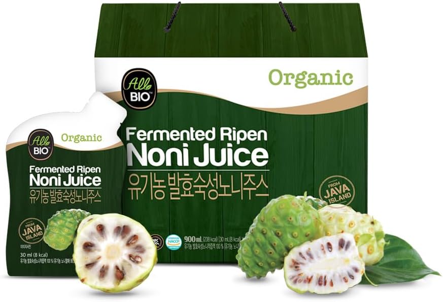 Java Organic NONI Juice Extract - 1 floz x 30 Daily Pack - 100% פריצה על ידי AllBIO