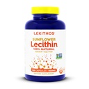 100% All-Natural Sunflower Lecithin כמוסות,1600 מ"ג Lecithin תוספת לגברים ונשים, 120 ספור Softgel קפסולות. גדול לתמיכה ב-Latation! Cold Pressed, Vegan & Non-GMO