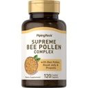 Piping Rock Bee פולן עם רויאל ג'לי ו Propolis | 120 Caplets | תוסף מורכב לנשים וגברים | Non-GMO, Gluten Free Free