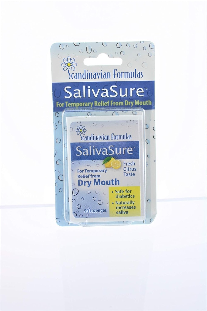 Nozovent Nordic Formulas SalivaSure Lozenges 90 ea (Pack of 2)