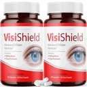(2 Pack) Visishield Advanced Vision Formula for Eyes Supplement Pills ויטמינים (120 קפסולות)