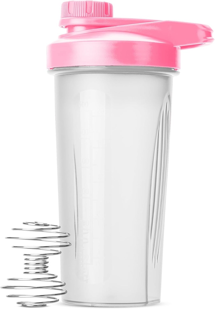 מר Pen Shaker Bottles - 28 oz, Pink Proteiner בקבוק עם Whisk Ball, Shaker בקבוקי חלבונים
