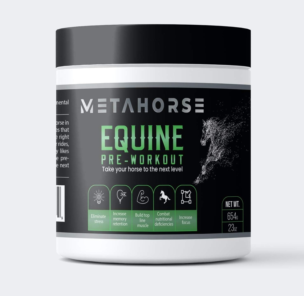 Equine Pre-Workout, Calming, סוס מינרלים תוספי מזון, Top Line, Focus, Barrel Racing
