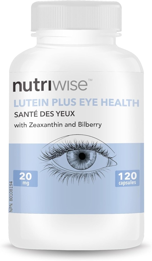 חומרים מזינים Lutein Plus Antioxidant לבריאות העין (Bilberry Zeaxanthin Lutein)