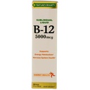Nature's Bounty B-12 5000 mcg Sublingual Energy Health 2 oz (חבילה של 4)