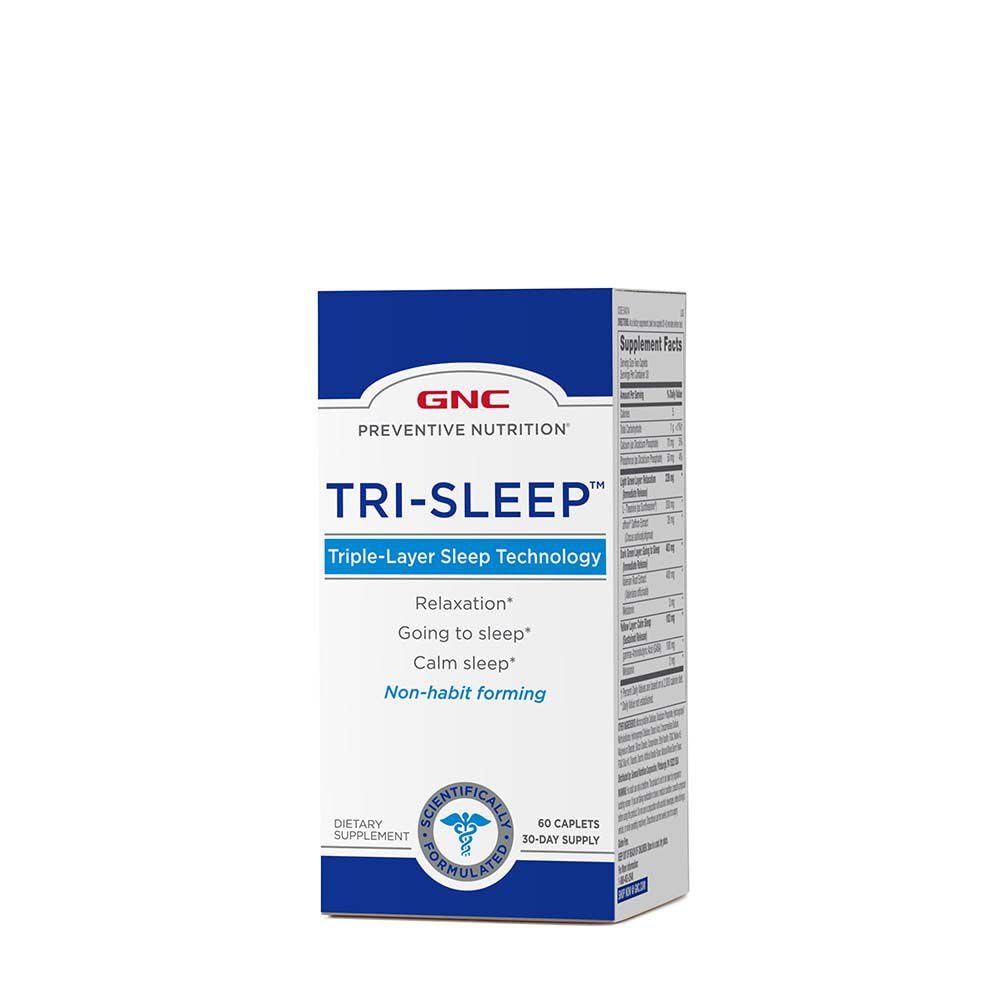 GNC מניעת תזונה טרי-Sleep, Calm Sleep andlaxation, 60 Caplets