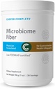 שיתוף מלא של אבקת Microbiome סיבים תוסף. חבילה של 1.30 טייסים ל- Cannister