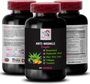 Alpha Lipoic Acid Support - ANTI-WRINKLE COMPLEX - Aloe Vera Leaf Benefits, Collagen Boost, Green Tea Leaf Extract, Grape Seed Power, Green Coffee Bean Benefits, Hyaluronic Acid 1 Bottle 60 Caps