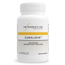 Integrative Therapeutics Curalieve - Curcumin Formula for Antioxidant Support * - High Absorption Curcumin - טבעוני, Gluten-Free & Milk-Free - 60 קפסולות (30 משרתים)