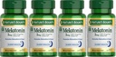 כוח העל של הטבע מלאטונין 5 מ"ג Softgels 90 ea (Pack of 4)
